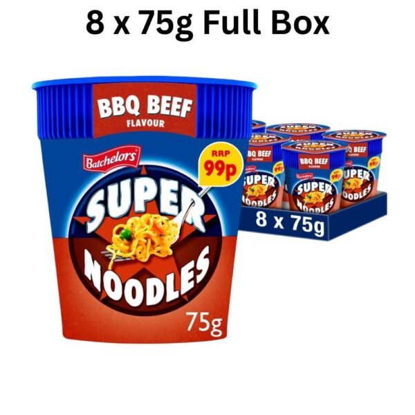 Batchelors Super Noodles Pot Bbq Beef Pmp 99p 75g
