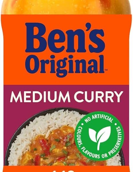 Bens Original Medium Curry Sauce 440g
