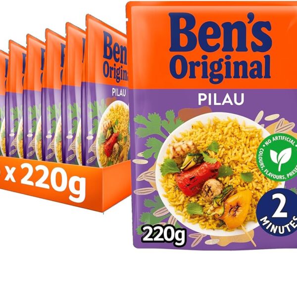 Bens Original Pilau Rice 220g