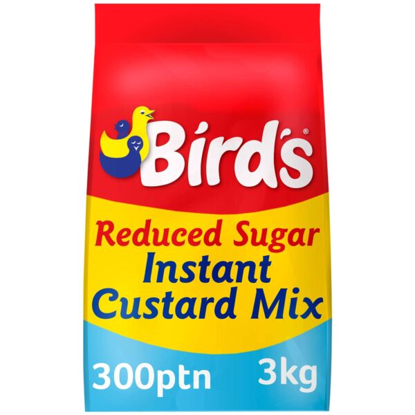 Bird's Reduced Sugar Instant Custard Mix 3kg