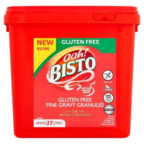 Bisto Gluten Free Gravy Granules Fine Vegan 1.8kg
