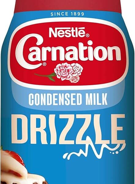 Carnation Caramel Drizzle Condensed Milk Dessert Sauce Bottle 450g
