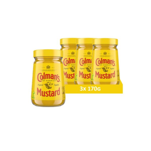 Colman's English Mustard, 4 x 170g