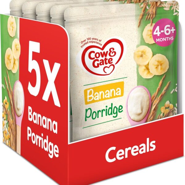 Cow & Gate Banana Porridge Stage 1 Packet 125g