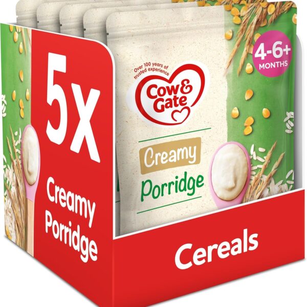 Cow & Gate Creamy Porridge Stage 1 Pack 125g