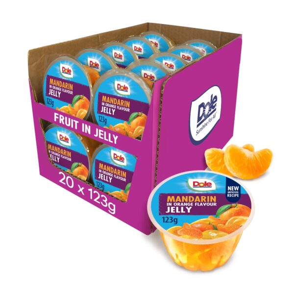 Dole Mandarin in Orange Jelly single 123g
