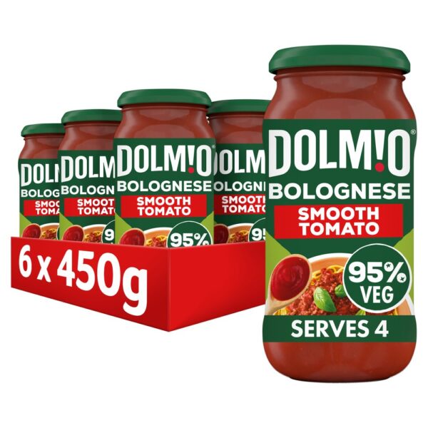 Dolmio Bolognese Smooth Tomato Pasta Sauce 450g