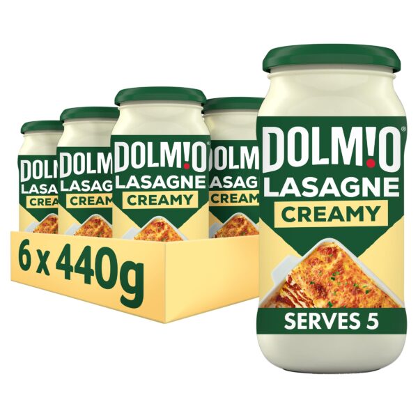 Dolmio Lasagne Creamy White Pasta Sauce 440g