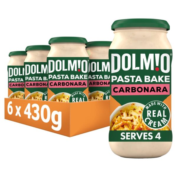 Dolmio Pasta Bake Sauce Carbonara 430g
