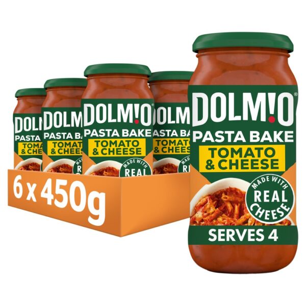 Dolmio Pasta Bake Sauce Tomato and Cheese 450g