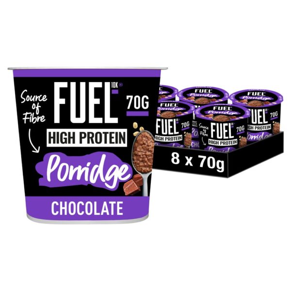 FUEL10K High Protein Chocolate Porridge Pot 70g