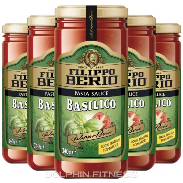 Filippo Berio Basil Pasta Sauce 340g