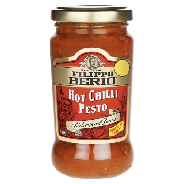 Filippo Berio Hot Chilli Pesto PMP £2.99 190g
