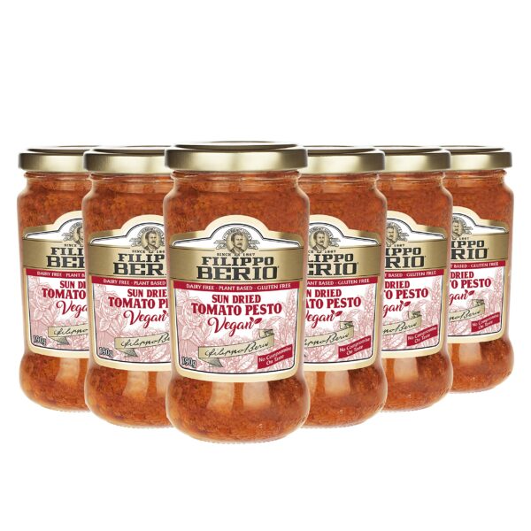 Filippo Berio Vegan Sundried Tomato Pesto 190g
