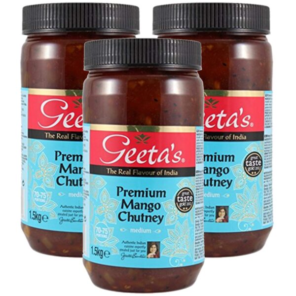 Geeta's Premium Mango Chutney, 1.5kg