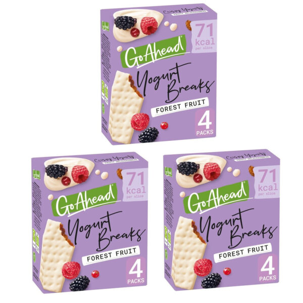 Go Ahead Yogurt Break Forest Fruit 4PK