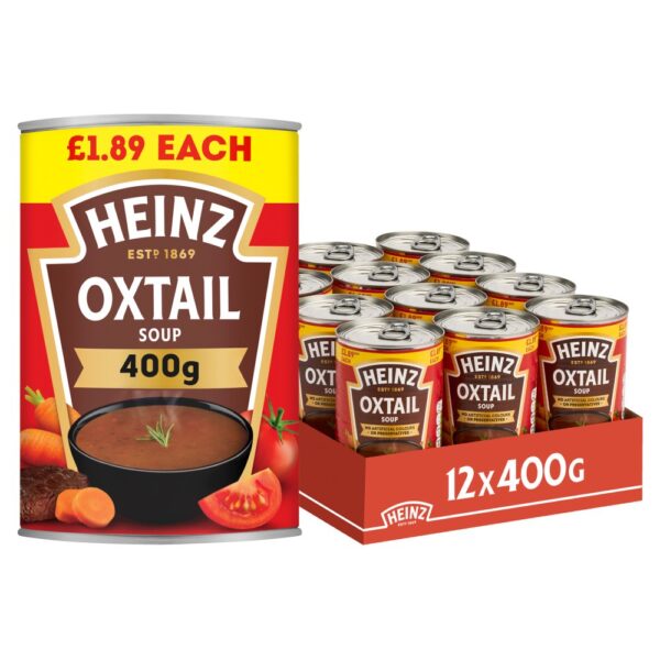 Heinz Oxtail Soup Pmp £1.89 400g