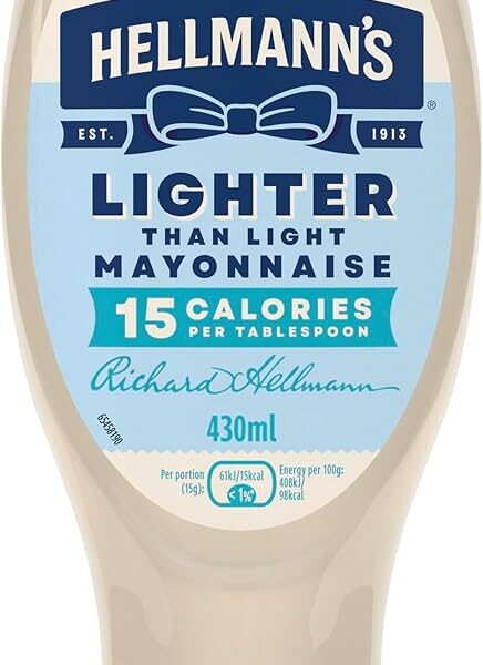 Hellmann's Lighter than Light Mayonnaise 430 ml