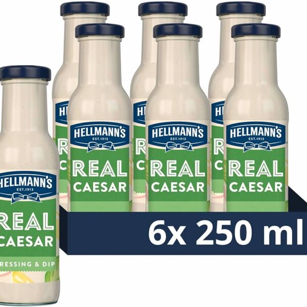 Hellmann's Real Caesar Salad Dressing & Dip 250ml