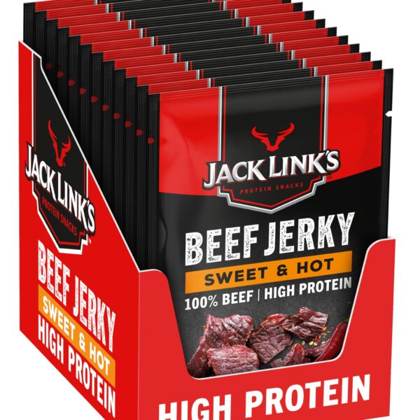 Jack Link's Meat Snacks Beef Jerky Sweet & Hot 25g