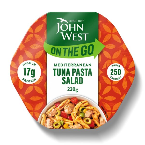 John West On The Go Mediterranean Tuna Pasta Salad 220g