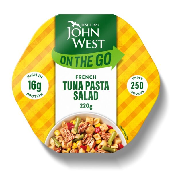 John West On the Go French Tuna Pasta Salad 220g