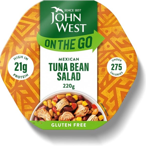 John West On the Go Mexican Tuna Bean Salad 220g