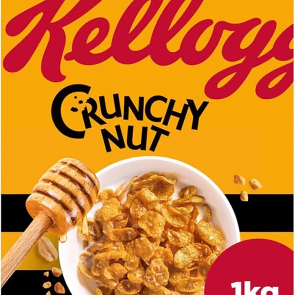 Kellogg's Crunchy Nut, 2 x 1kg
