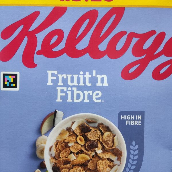 Kellogg's Fruit 'n Fibre Pm £3.29 500g