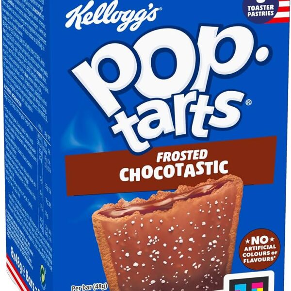 Kellogg's Pop Tarts Frosted Chocotastic Toaster Pastries 8 x 48g (384g)