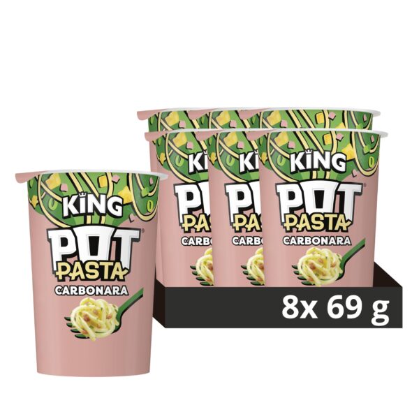 King Pot Pasta Carbonara 69G