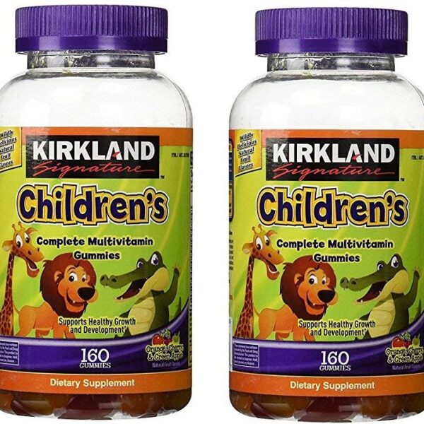 Kirkland Signature Children's Gummies, 2 x 160 Count