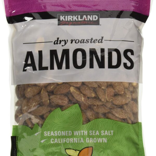 Kirkland Signature Dry Roasted Almonds, 1.13kg