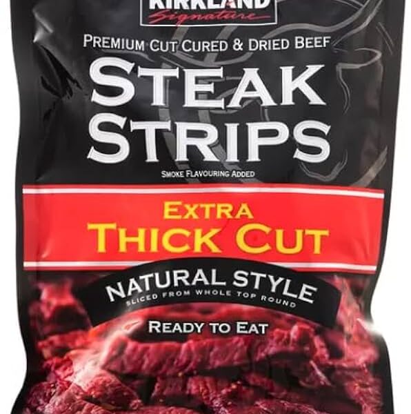 Kirkland Signature Extra Thick Cut Steak Strips, 300g
