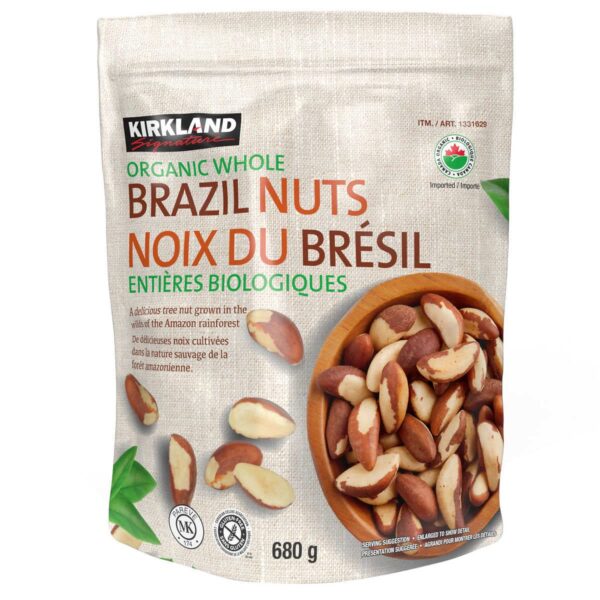Kirkland Signature Organic Brazil Nuts, 680g