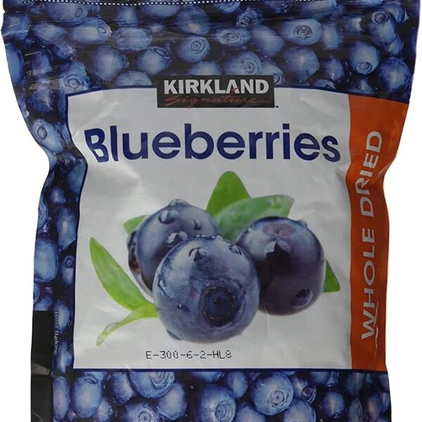 Kirkland Signature Whole Dried Blueberries, 567g