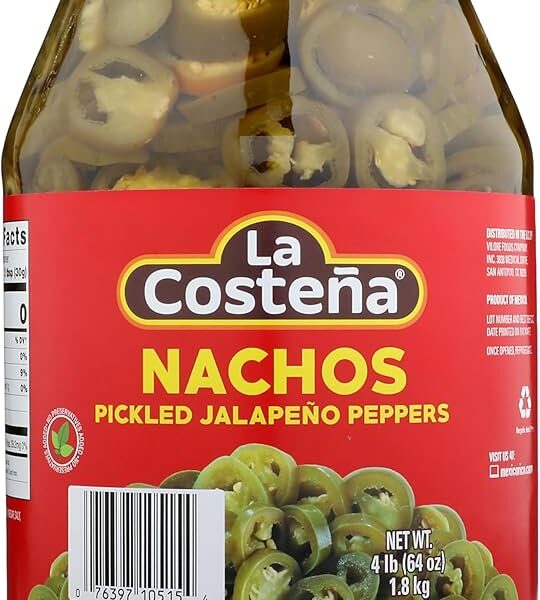 La Costeña Pickled Jalapeño Peppers, 1.8kg