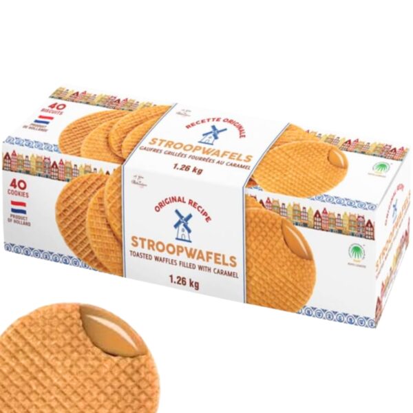 Le Chic Patissier Stroopwafels, 40 Pack