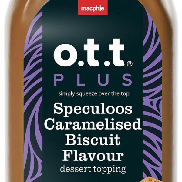Macphie Ott+ Speculoos Dessert Topping 500g