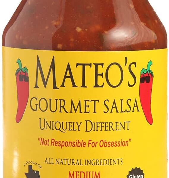 Mateo's Gourmet Texas Medium Salsa, 907g