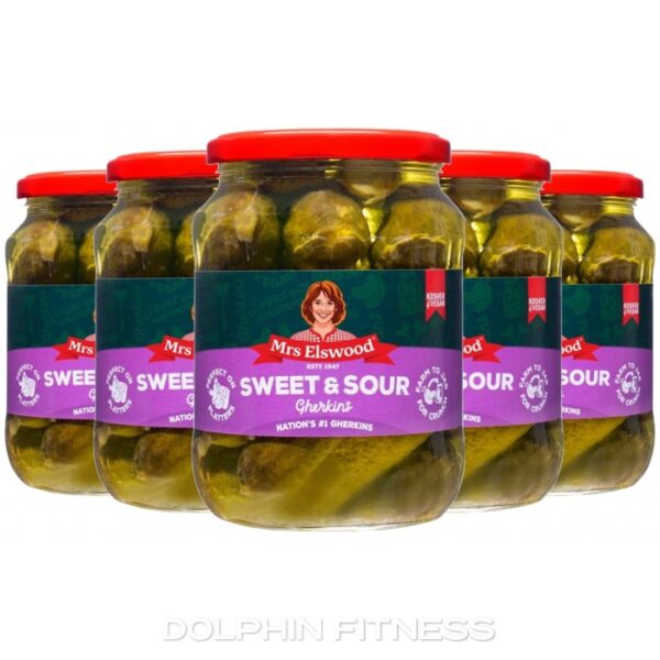 Mrs Elswood Sweet & Sour Gherkins 670g