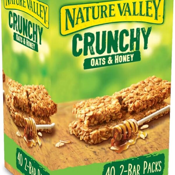 Nature Valley Crunchy Oats & Honey Bars, 40 x 42g