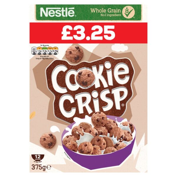 Nestle Cookie Crisp Pm £3.25 375g