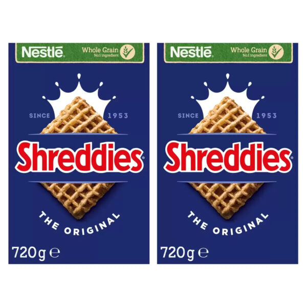 Nestle Shreddies, 2 x 720g