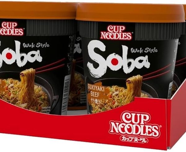 Nissin Cup Noodles Soba Wok Style Sukiyaki Beef 89g