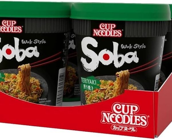 Nissin Cup Noodles Soba Wok Style Teriyaki 90g