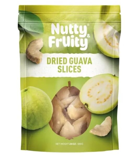 Nutty and Fruity Dried Guava Slices, 680g