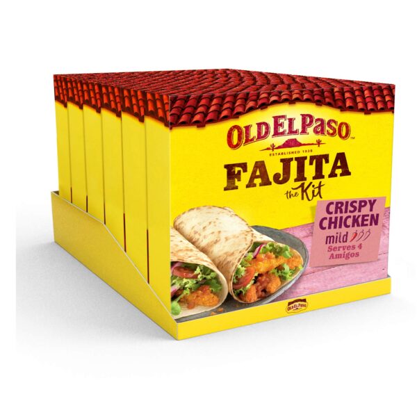 Old El Paso Crispy Chicken Fajita Kit 555g