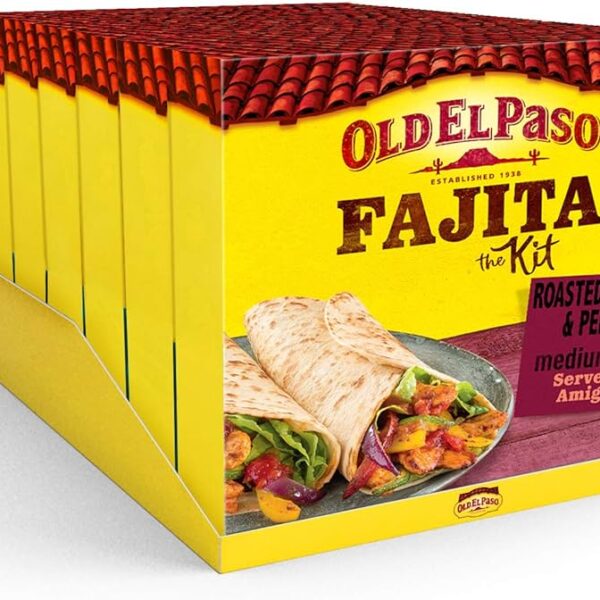 Old El Paso Roasted Tomato & Pepper Fajita Kit 500g