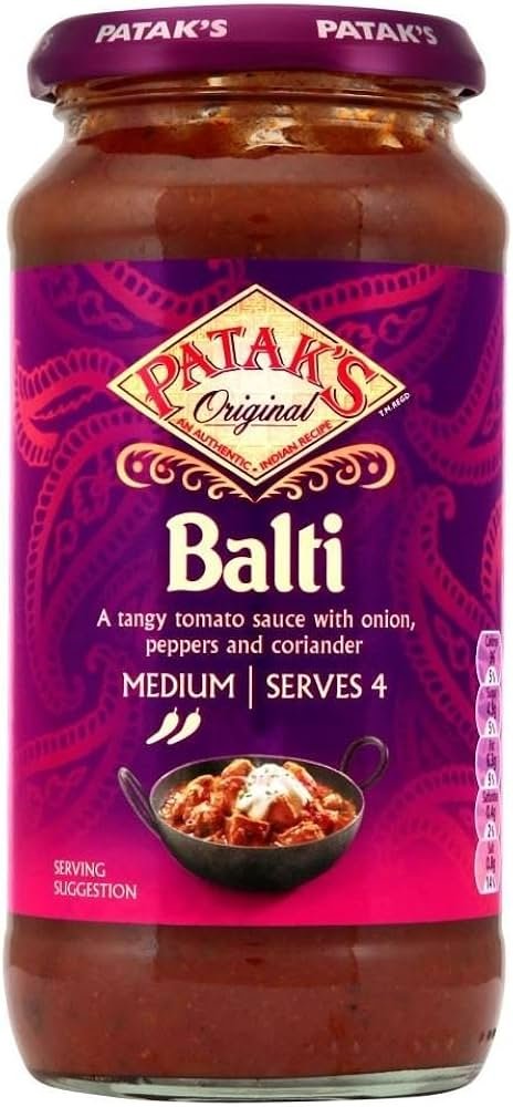 Patak's Balti Cooki̇ng Sauce 450g - Bulk Buy Wholesale